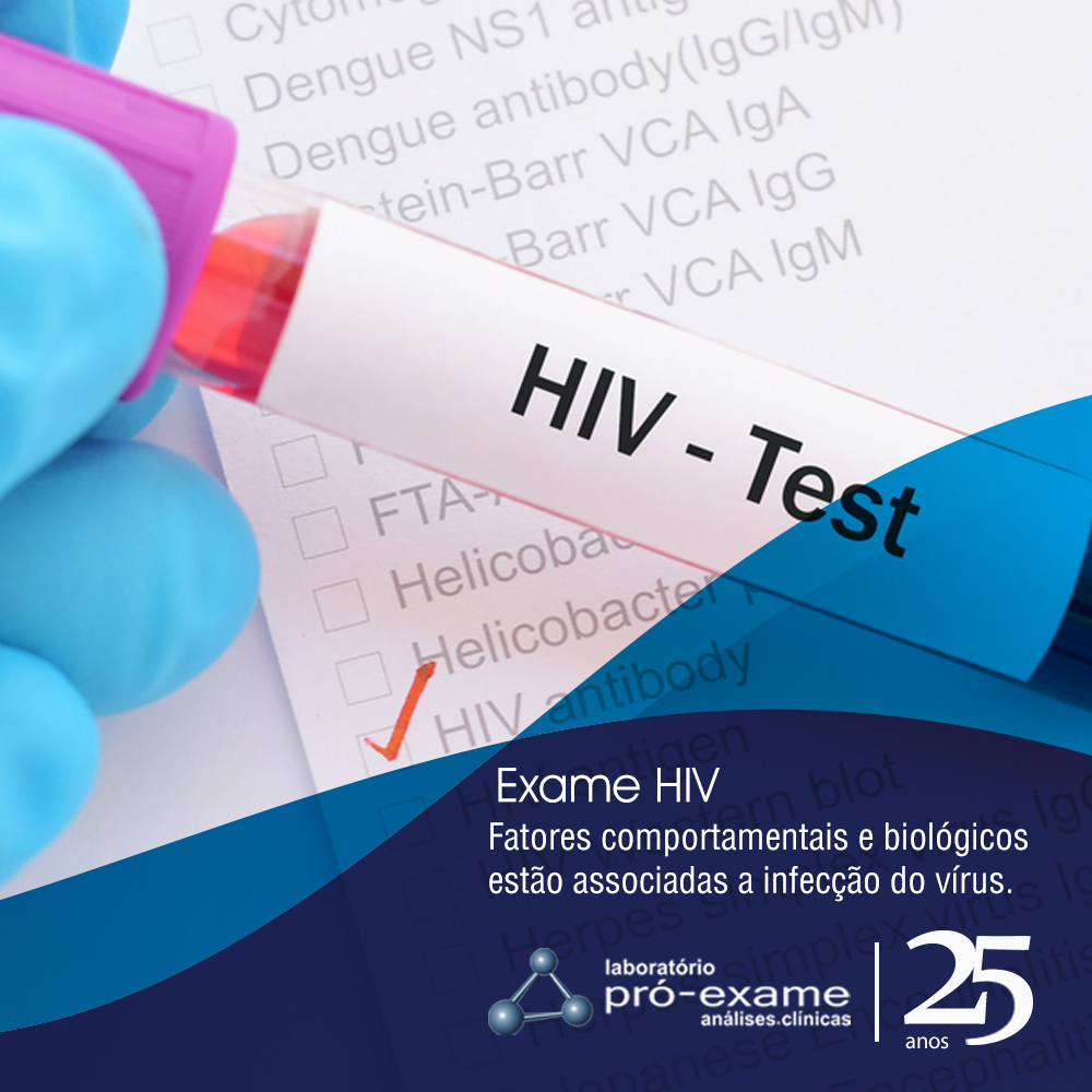 Exame de sangue - HIV