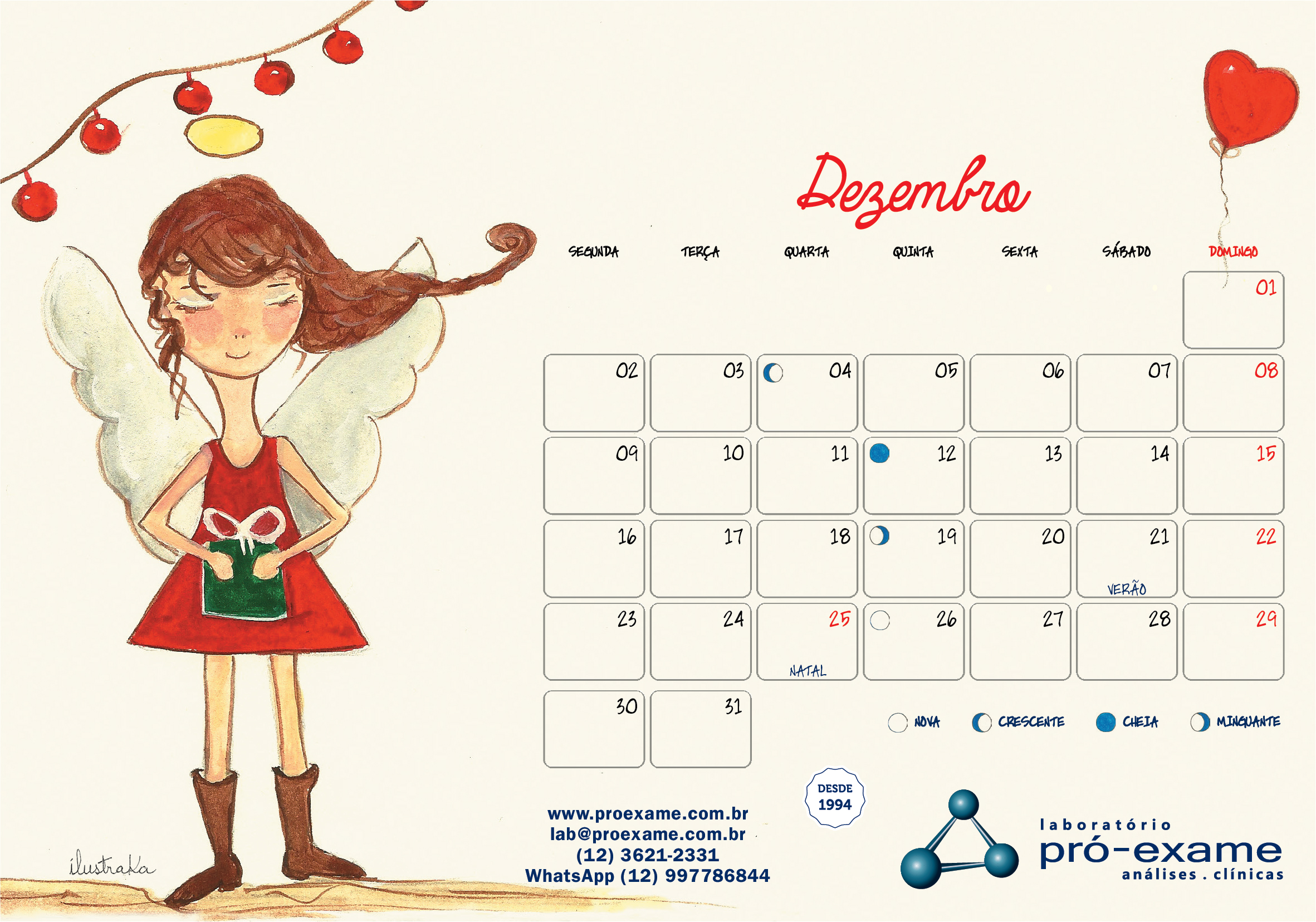 CalendÃ¡rio Dezembro