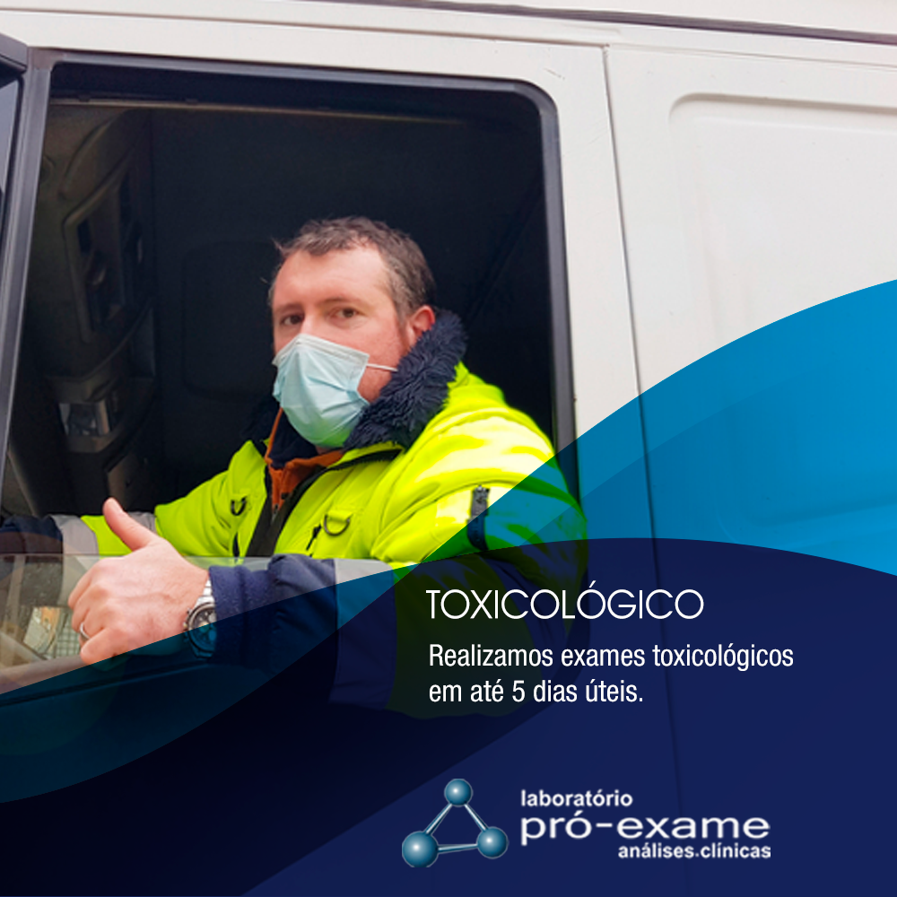 EXAME TOXICOLÓGICO