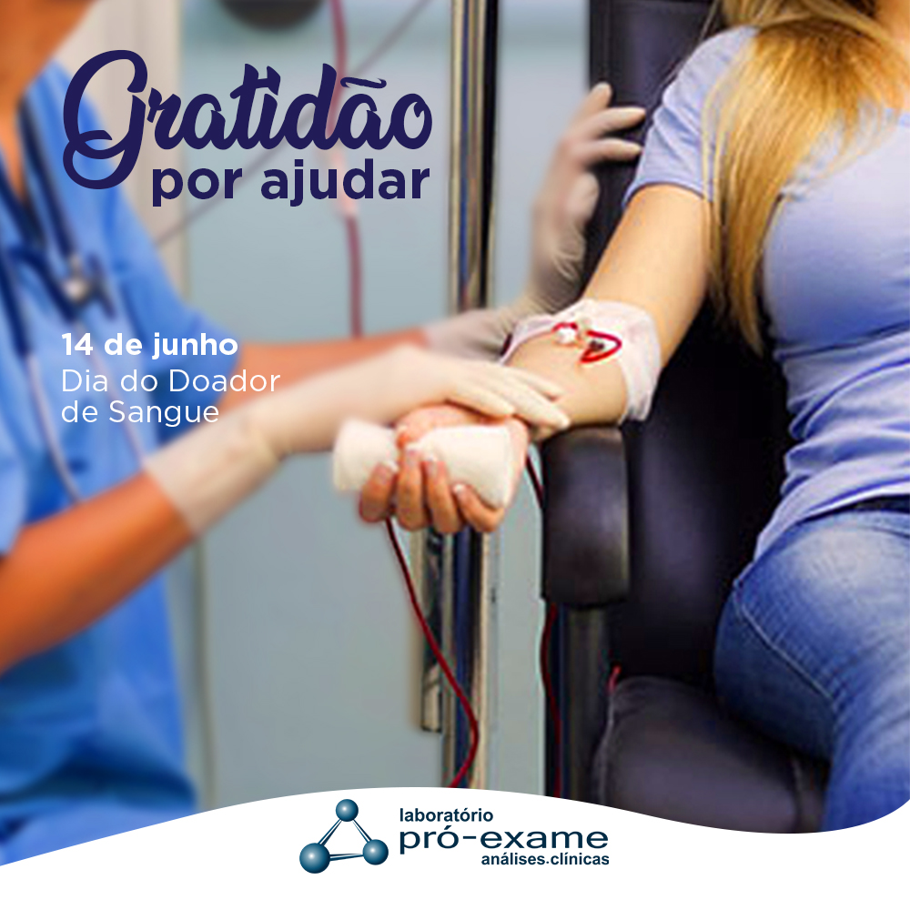 DIA DO DOADOR DE SANGUE