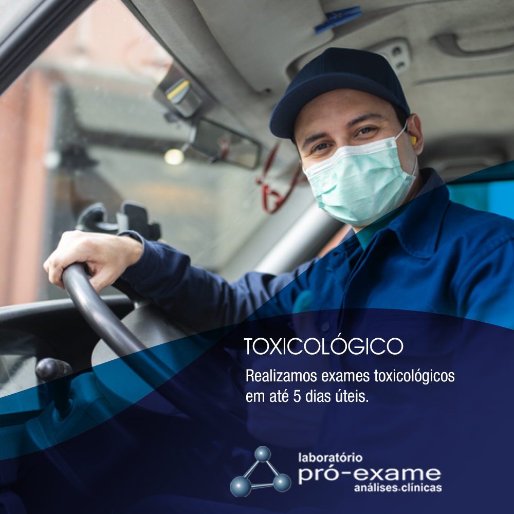 EXAME TOXICOLÓGICO